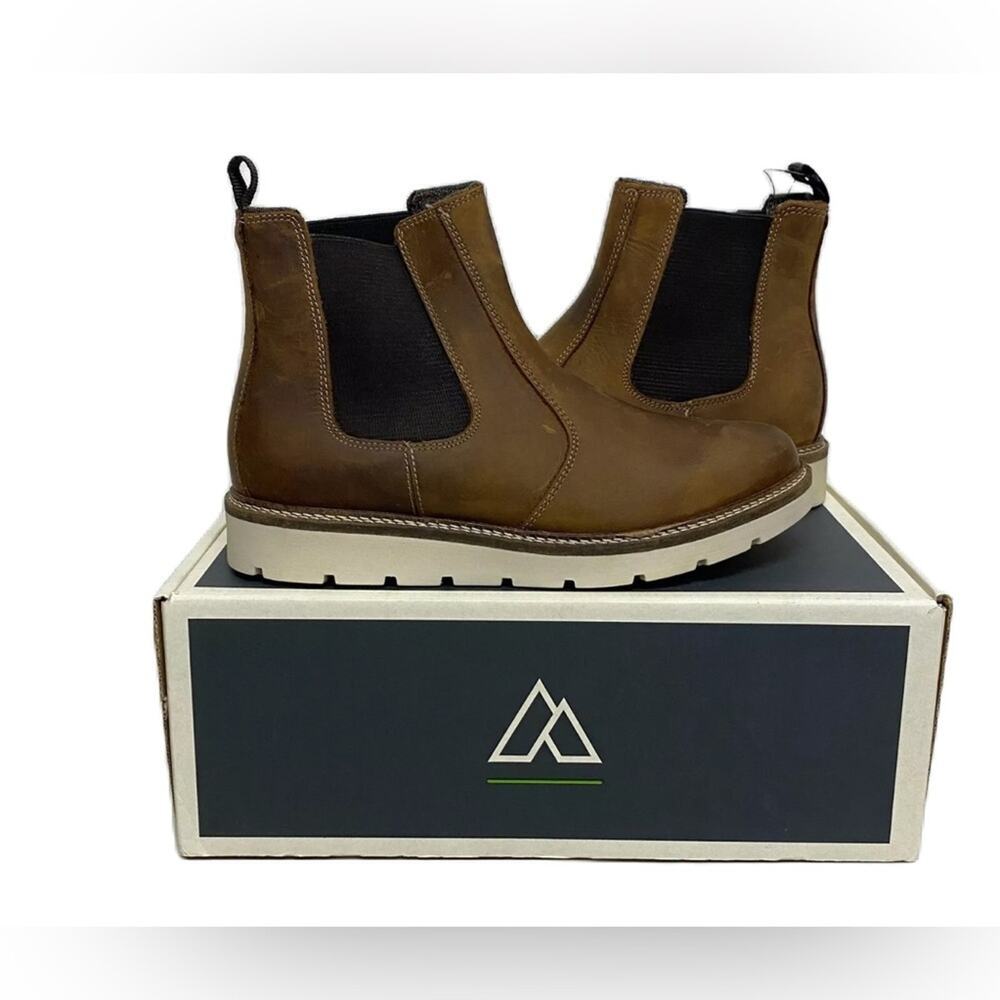 Alpine Design Blaze Chelsea‎ Boot Tan Brown Leather AD23WCW007 Womens 10